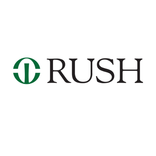 Rush University Medical Center logo, speaking engagement for Dr. René Roberts