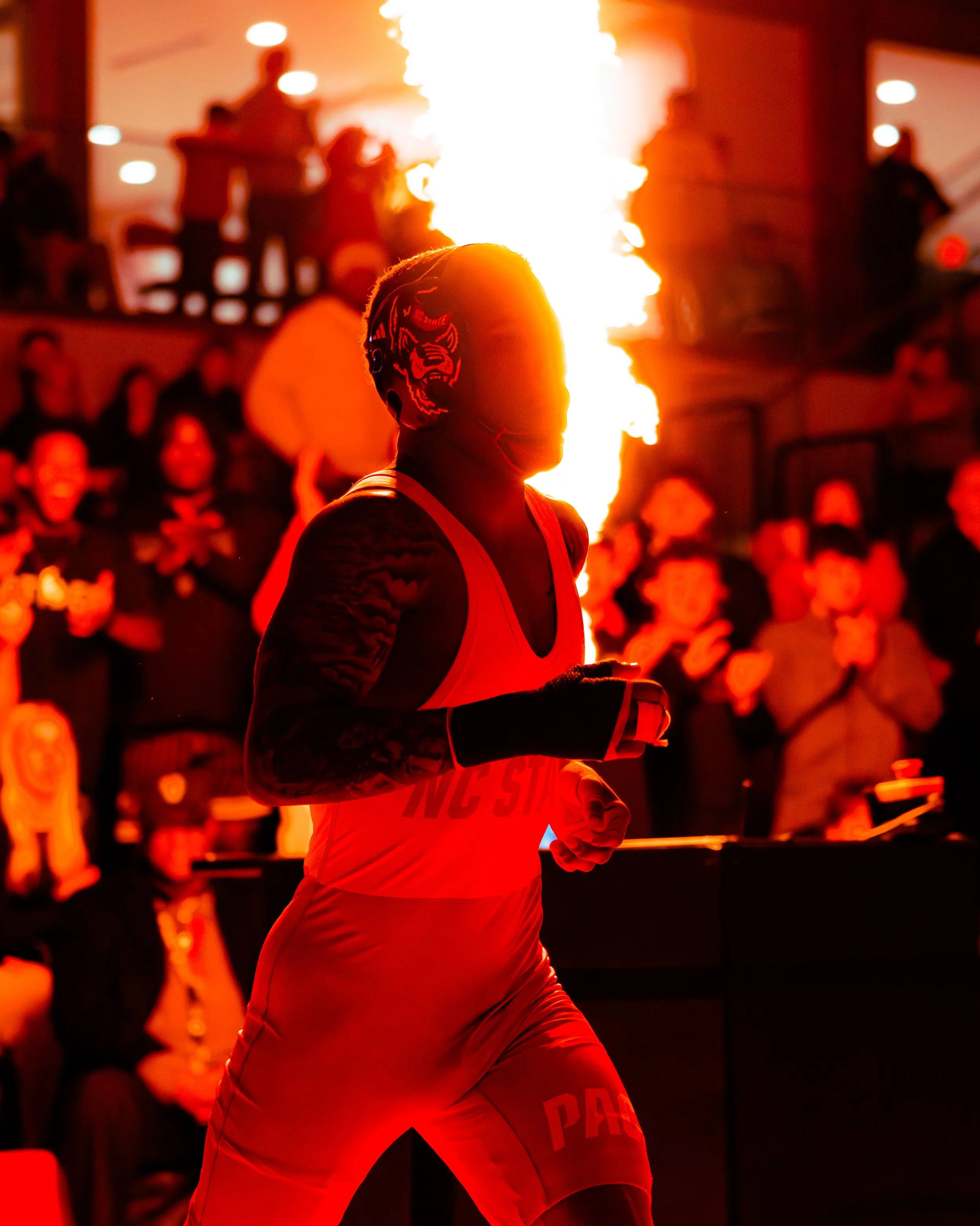 Vincent Robinson, national wrestling champion 