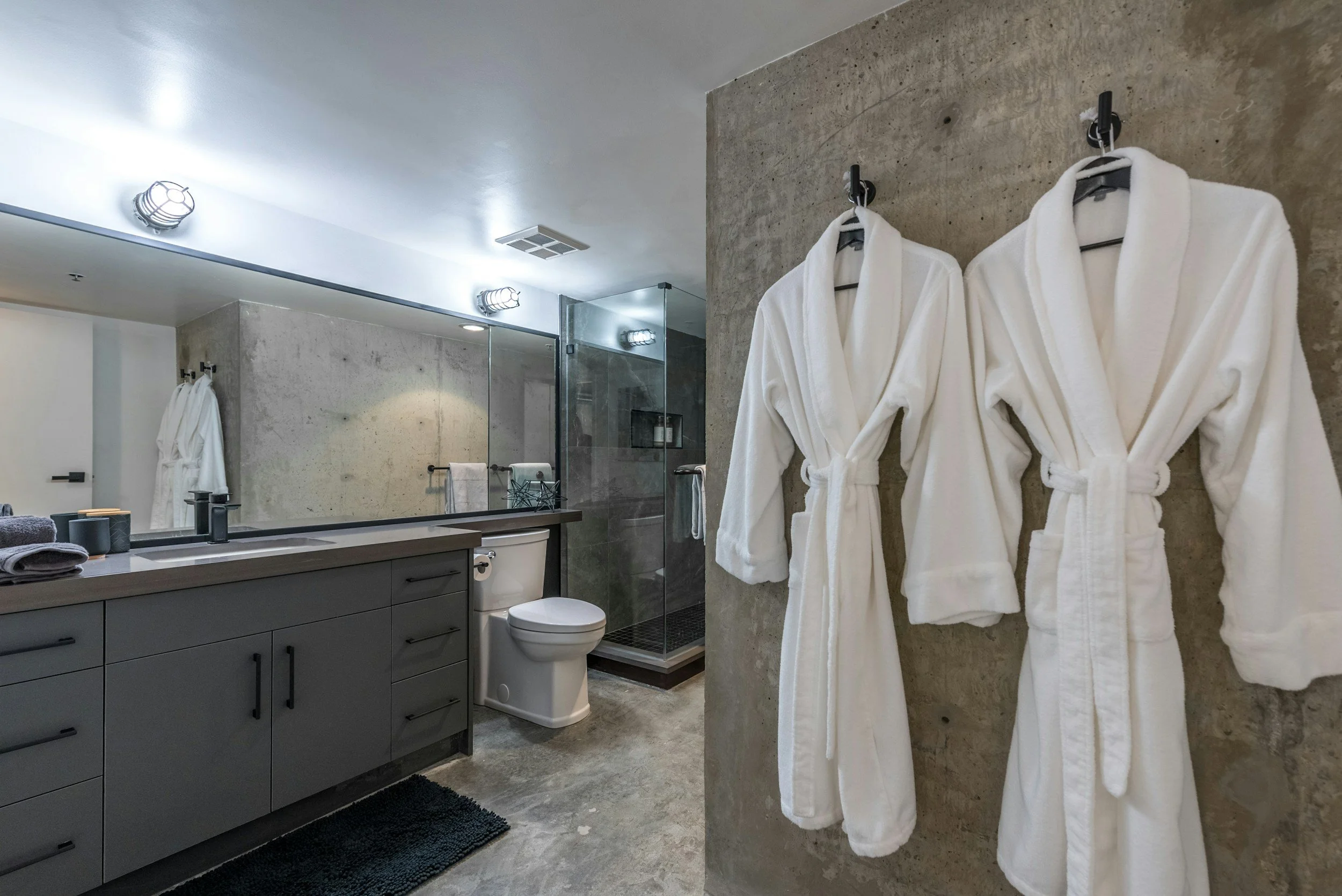 Create a Bold Industrial Bathroom with Modern Design Elements