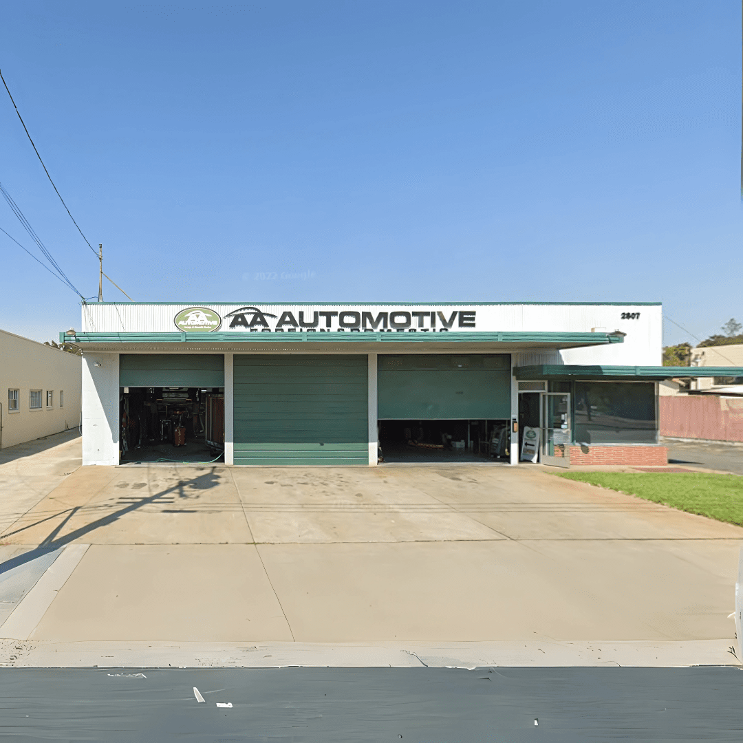 Facade of AA Automotive Repair in Concord, CA.