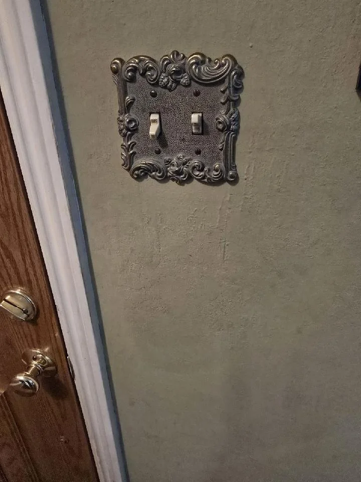 Light switch installation