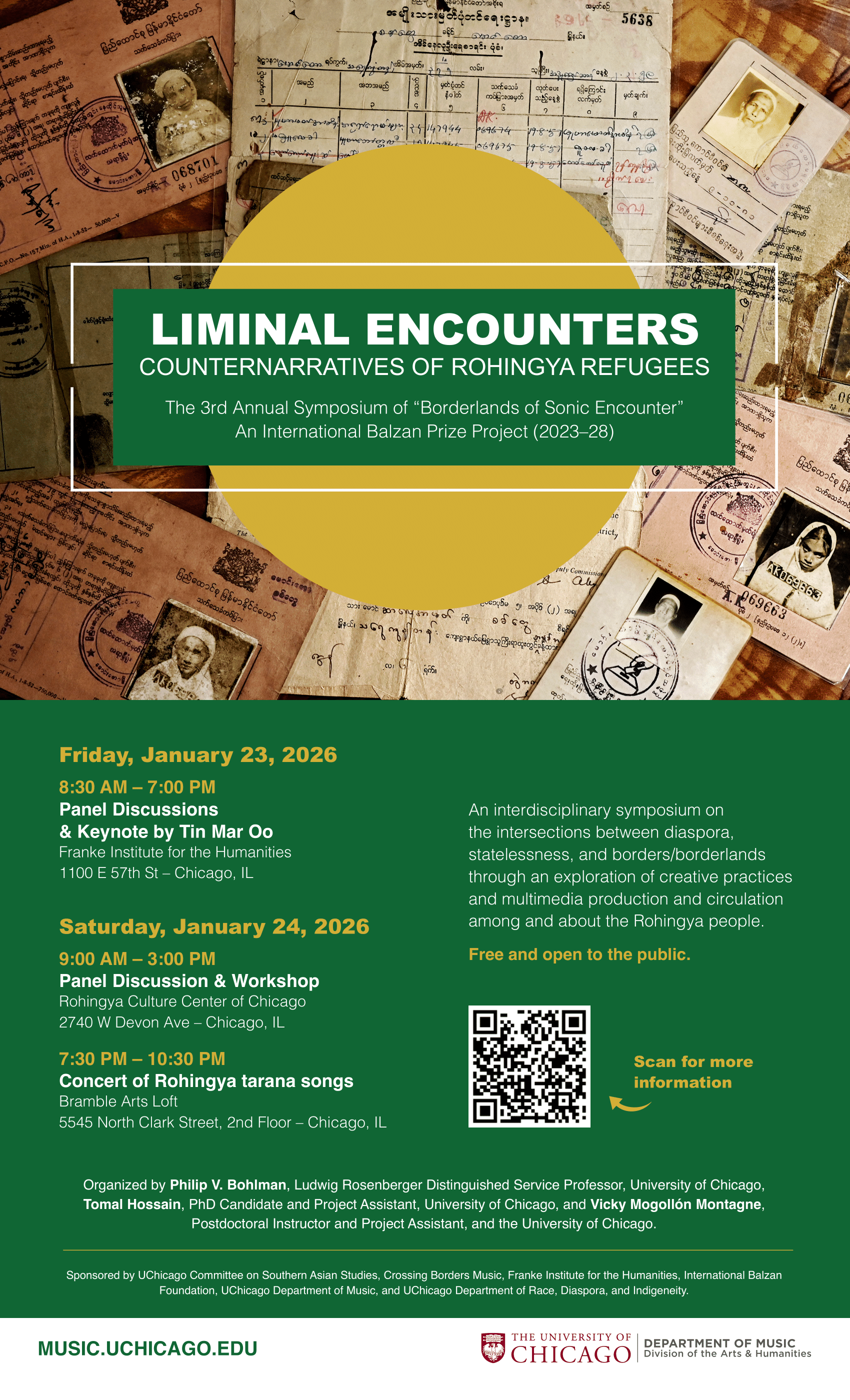Liminal Encounters: Counternarratives of Rohingya Refugees