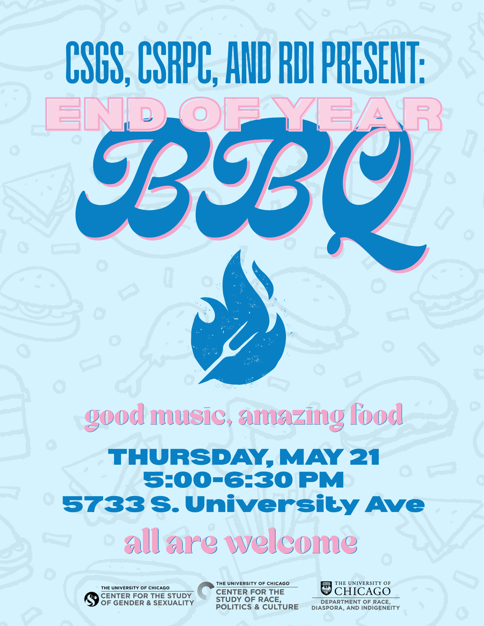 CSGS/CSRPC/RDI Year end BBQ