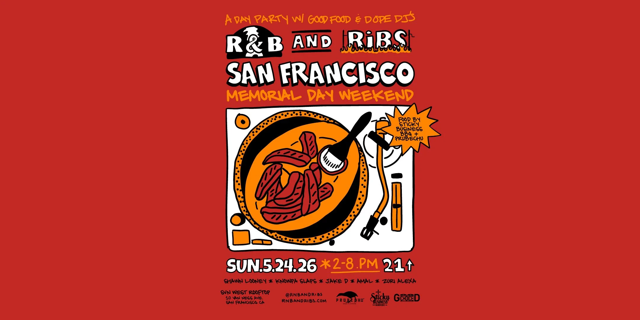 R&amp;B and RIBS SAN FRANCISCO 
