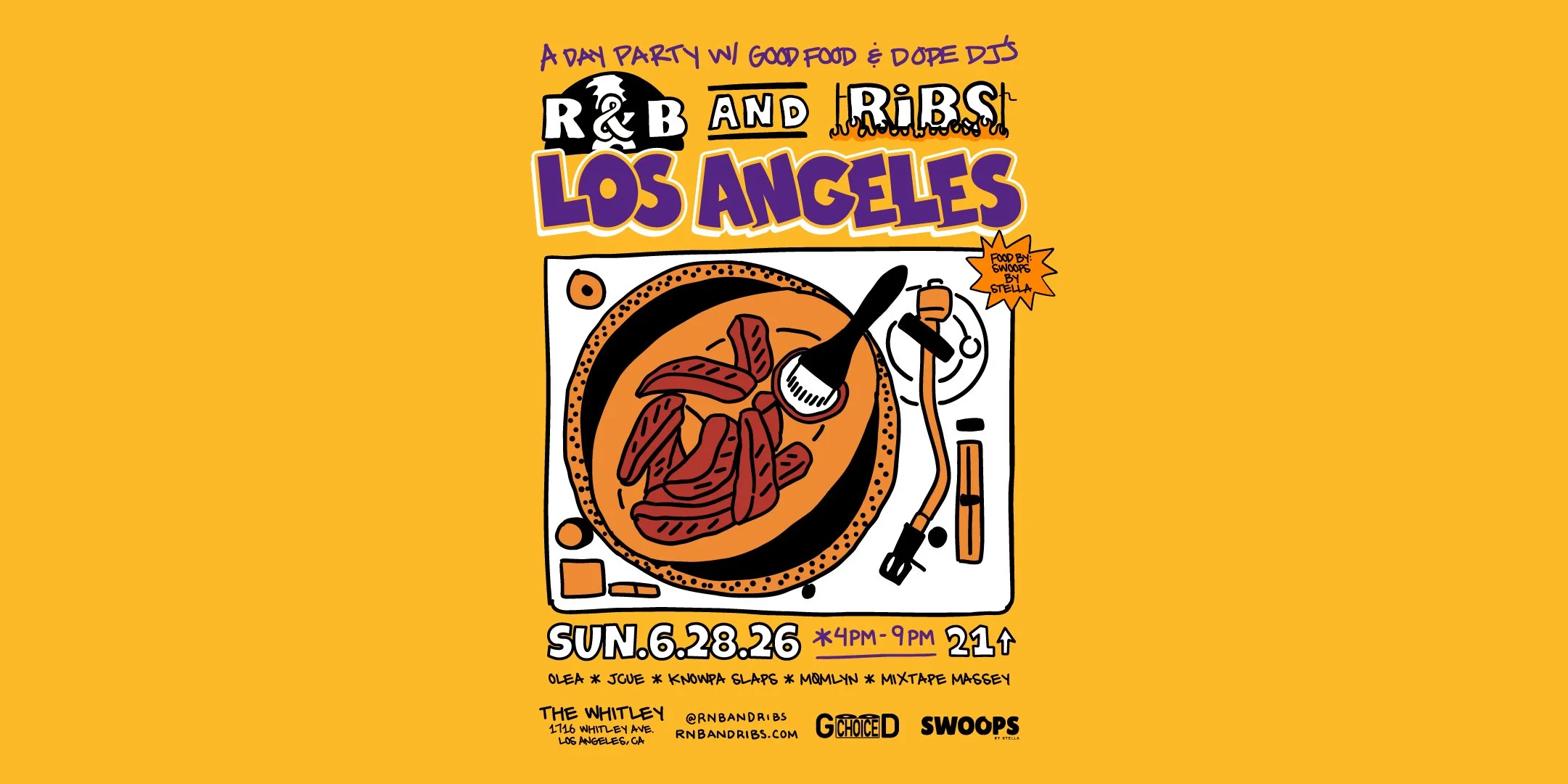 R&amp;B and RIBS Los Angeles