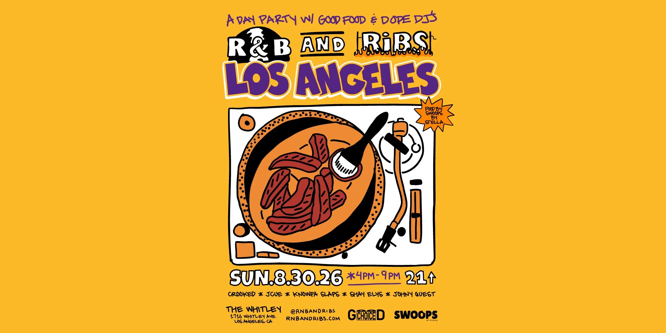 R&amp;B and RIBS Los Angeles