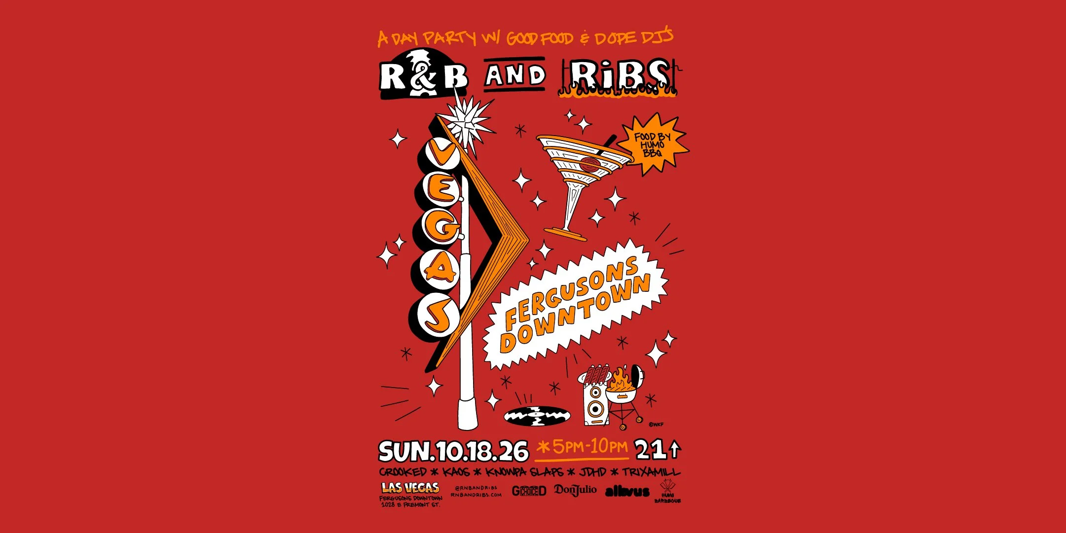 R&amp;B and RIBS LAS VEGAS