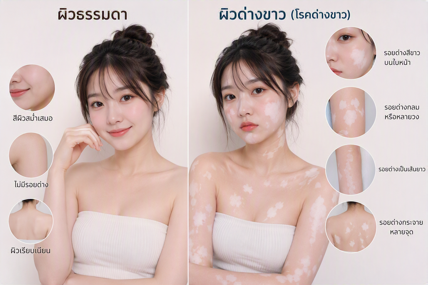 ด่างขาว(Vitiligo)