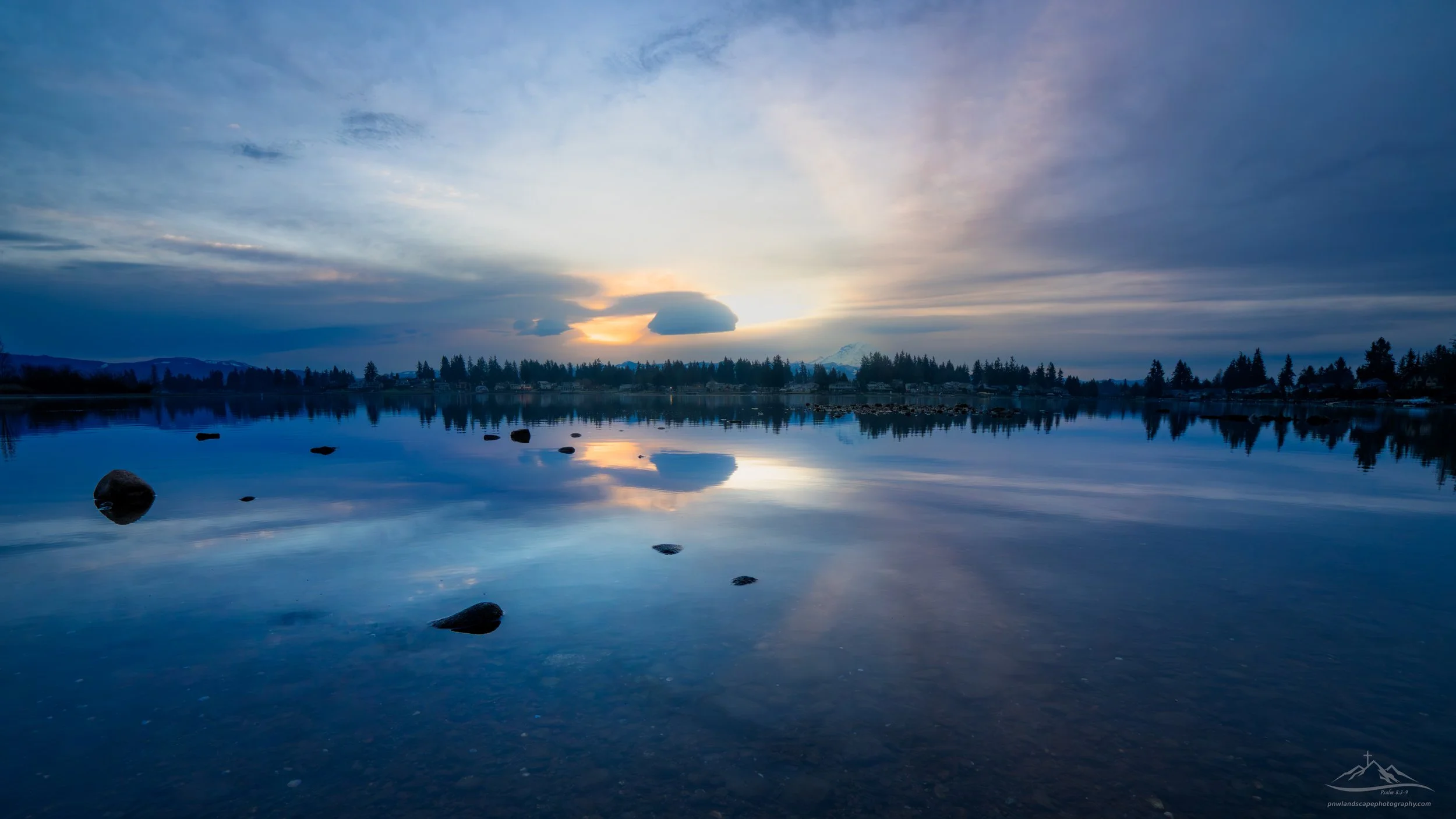 I just love how the colors and the light can vary so much during a morning sunrise. From cooler blues to golden warmth. If you stay for the entire show you will see it all... just dress for the occasion as a January sunrise standing in the lake to wa