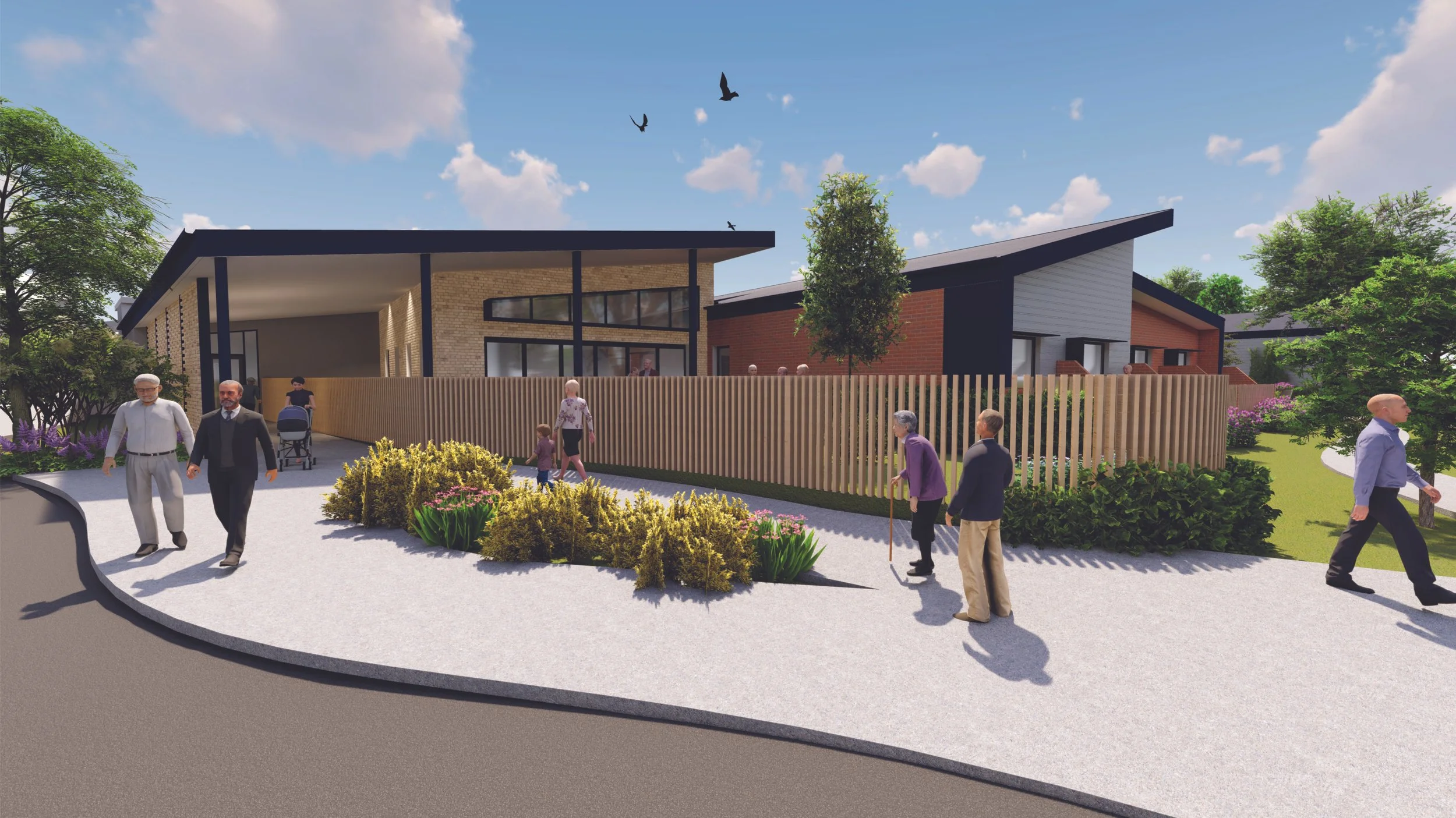 An image of the Cultural Center.