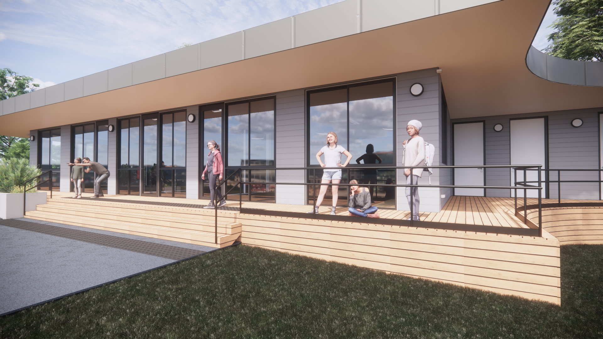 An image of the Cultural Center.