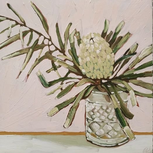 Painting in the vineyard