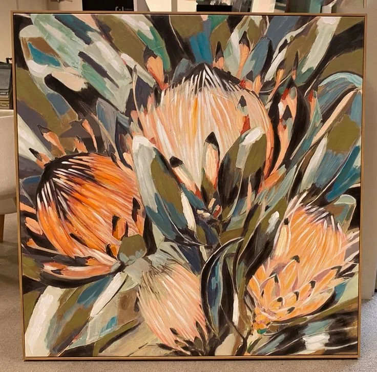 Protea Painting at the Vineyard