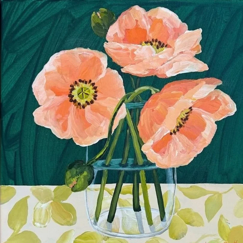 Mini Flower painting 31 January