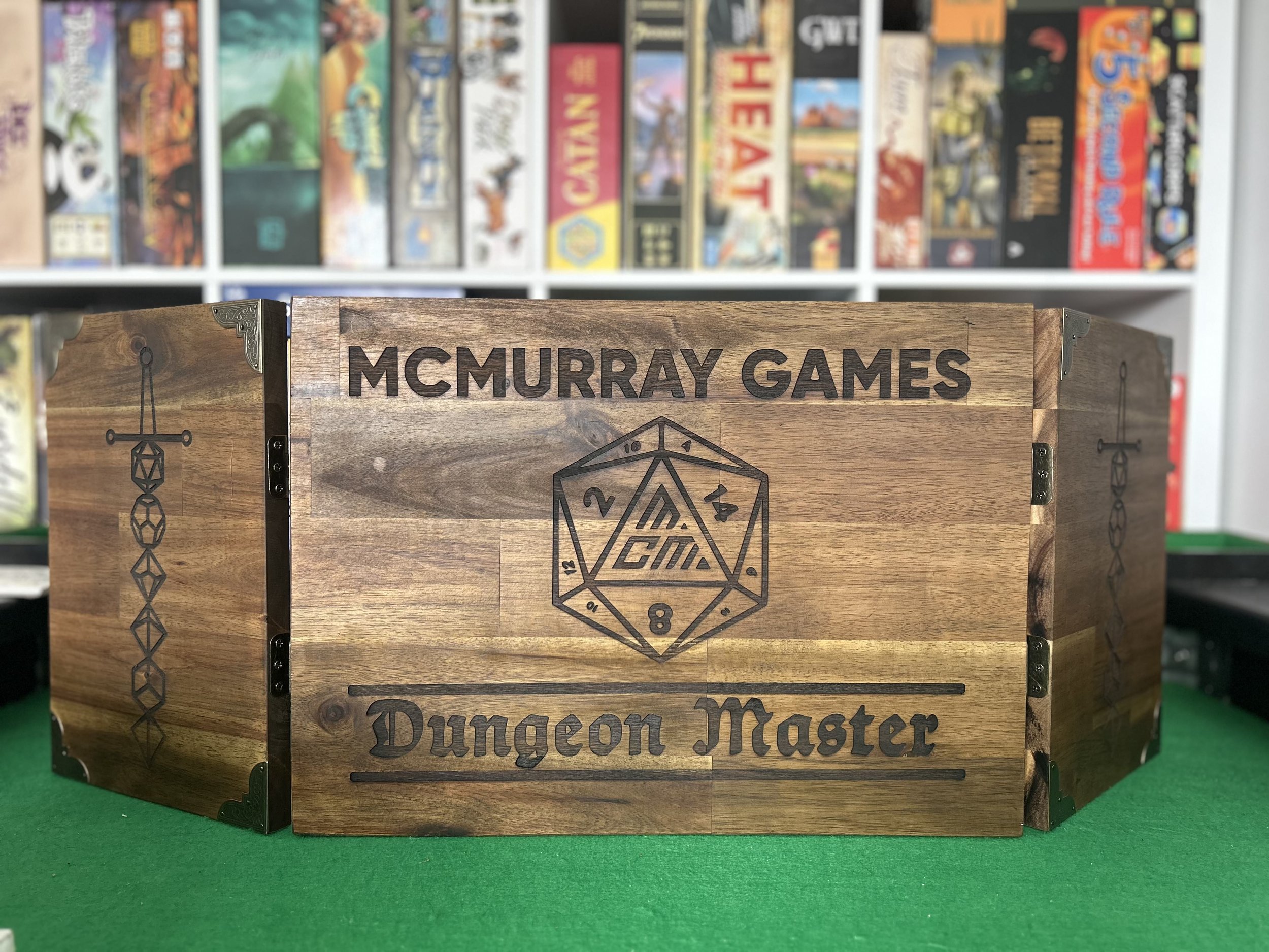 DND Dungeon Master Screen Large (customisable) — McMurray Games ...