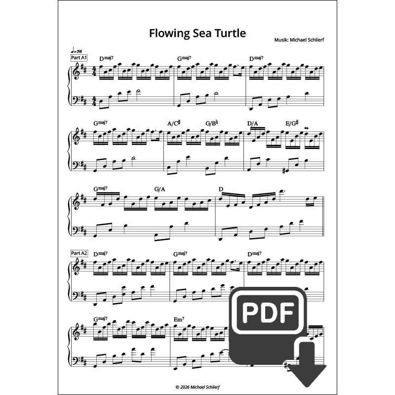 Noten Vorschau Flowing Sea Turtle.png