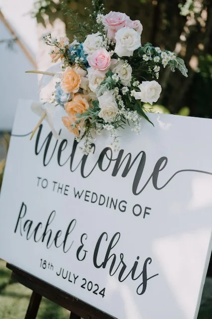 BALI WEDDING WELCOME SIGN
