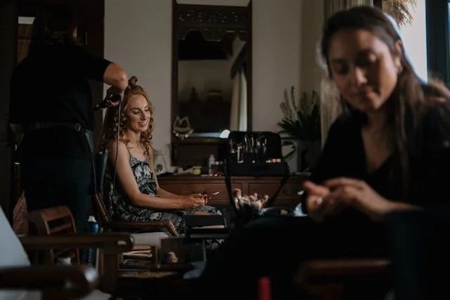 bride hair and makeup