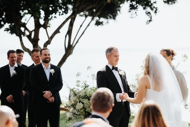bali clifftop wedding blessing