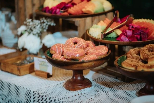 Wedding dessert donuts