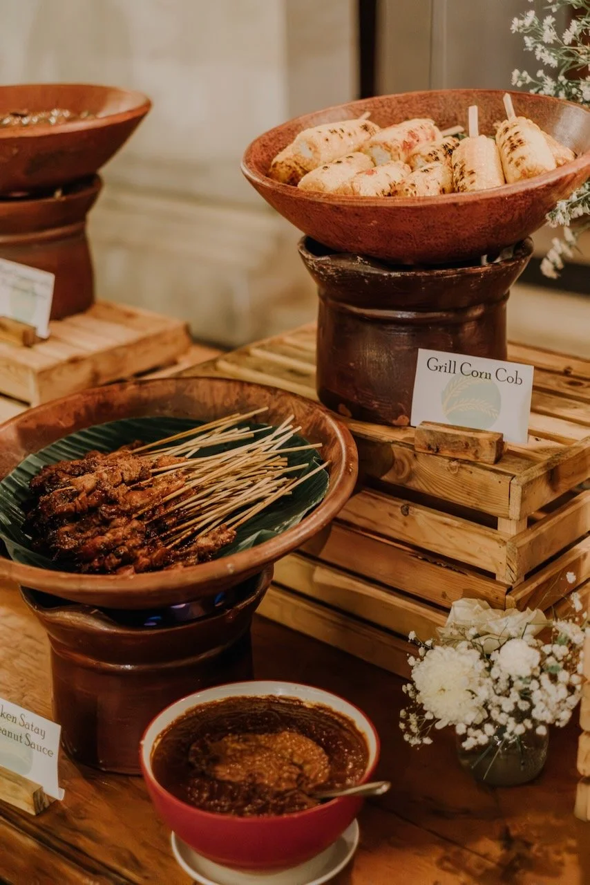 satay grilled corn 