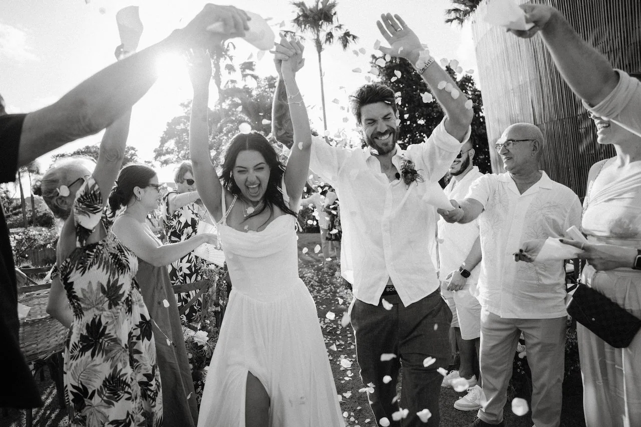 Emily &amp; Tom's Garden Wedding at Peppers Seminyak