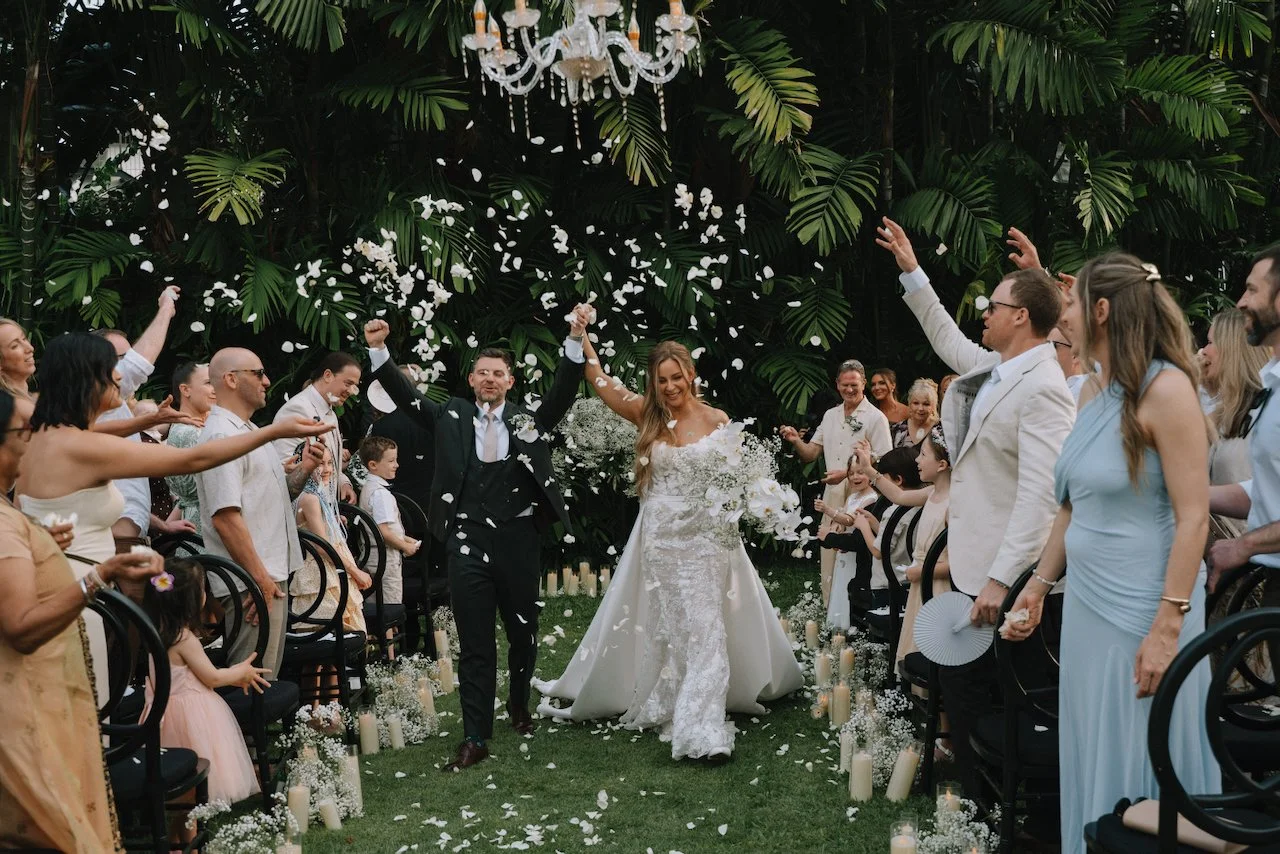 Catherine &amp; David's Lush Villa Wedding at Puri Nirwana Bali
