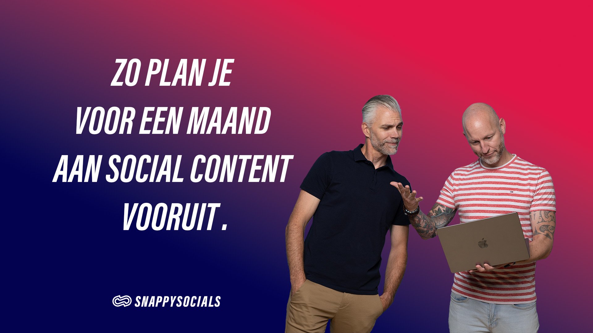 Hoe plan je een maand aan content vooruit? 
