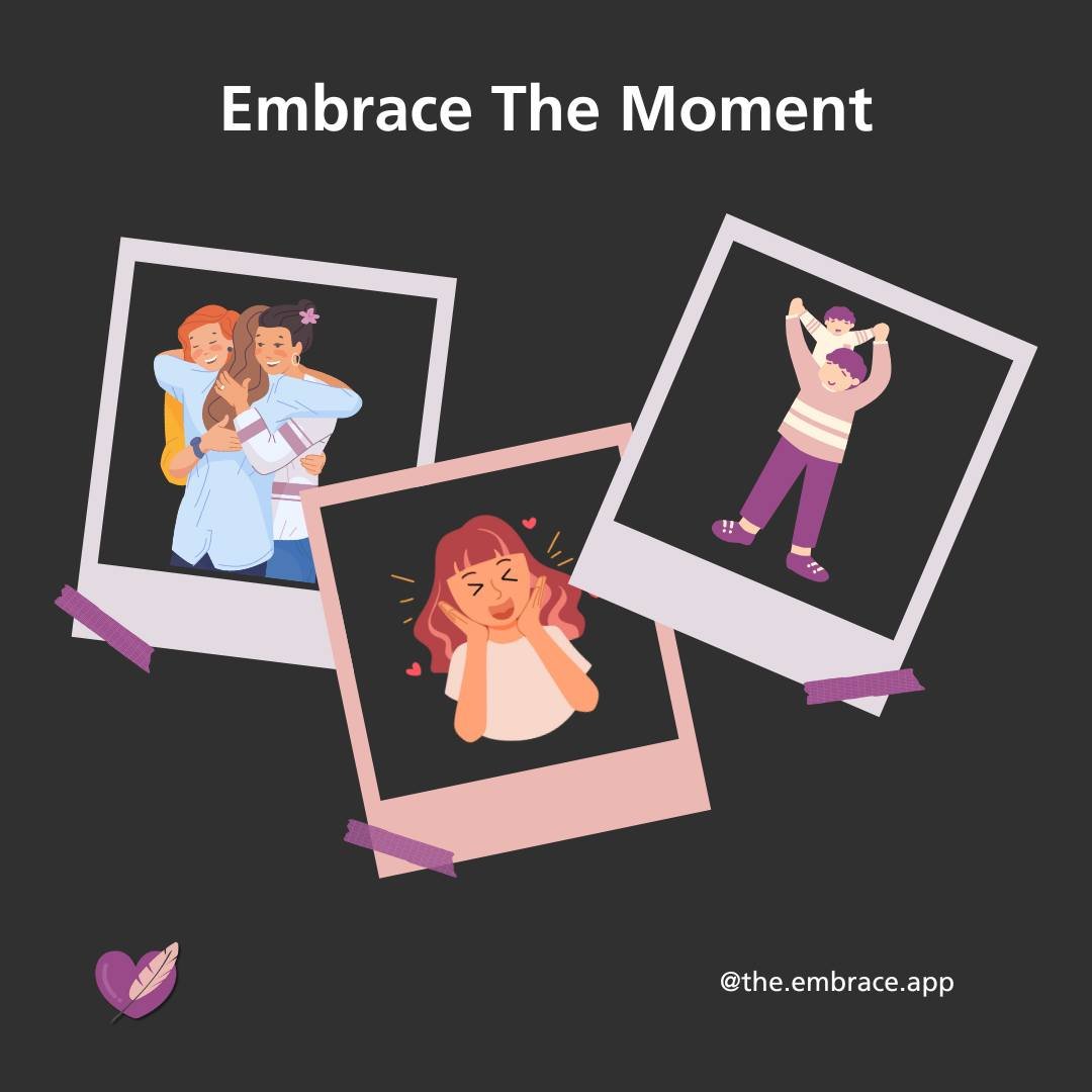 ✨ Life is made of little moments&mdash;those shared smiles, cozy sunsets, or spontaneous adventures. In @the.embrace.app you can add photos to your journal entries. It lets you capture and share these meaningful connections with the people you care a