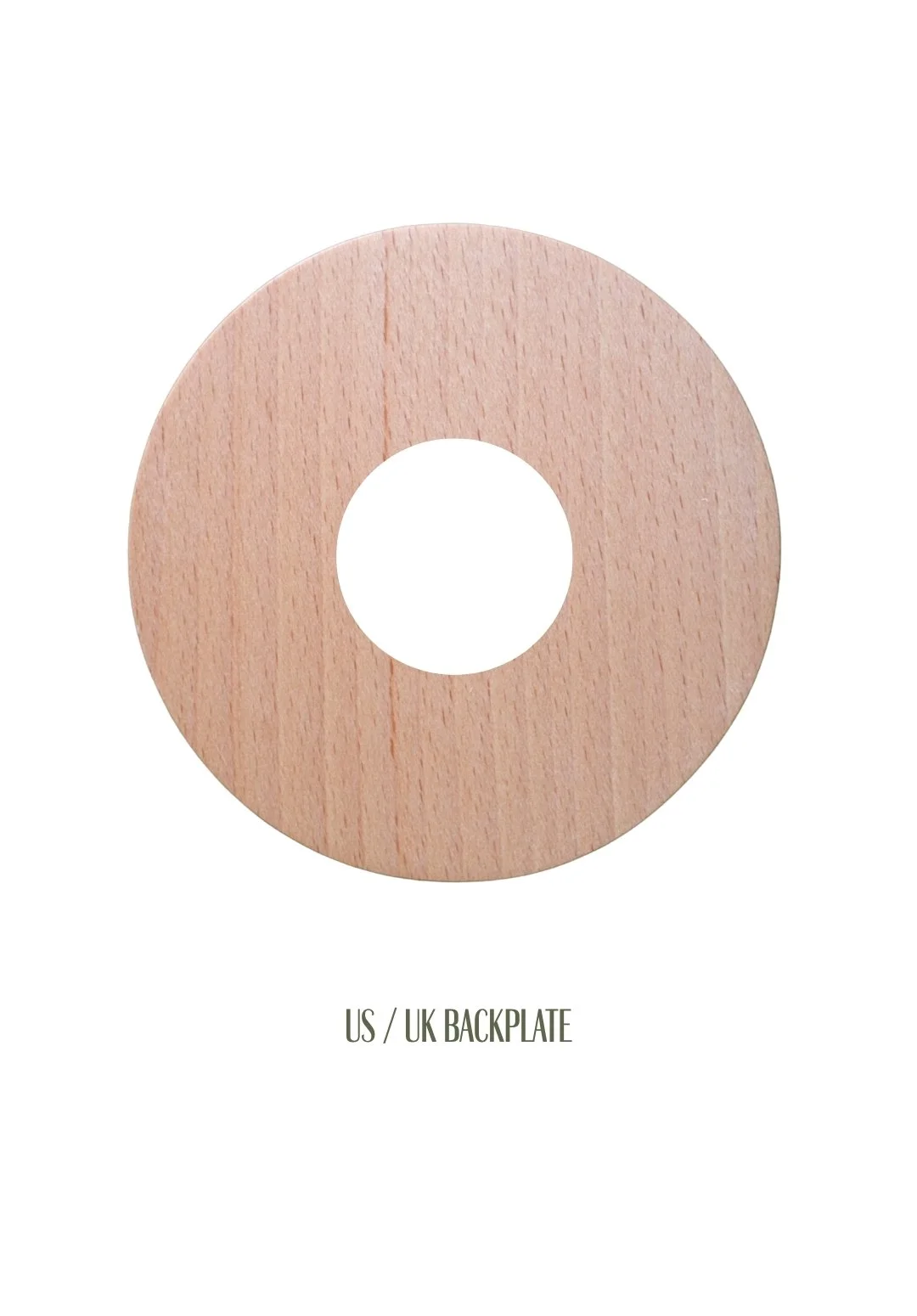 Single Beech Backplate