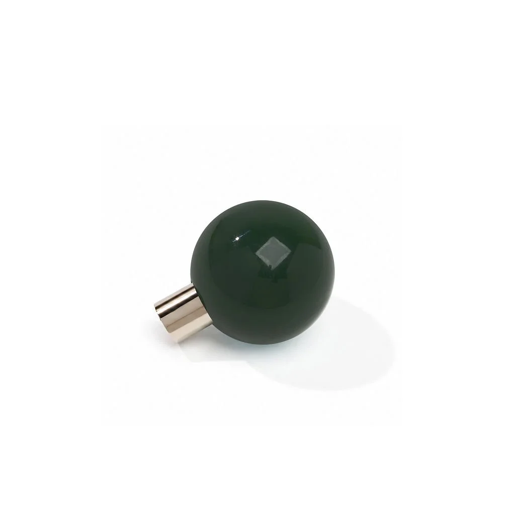 Green Porcelain Knob