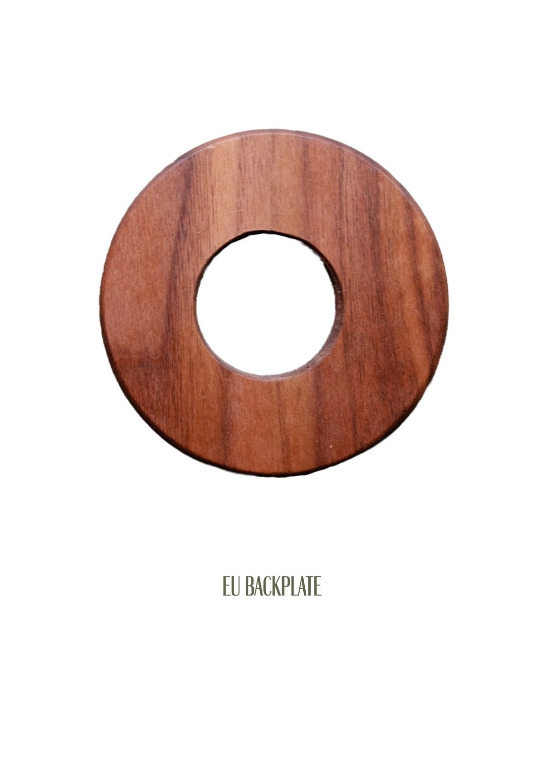 Single Walnut Backplate