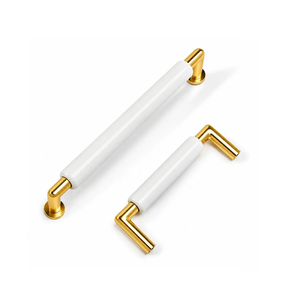 White Porcelain Handle