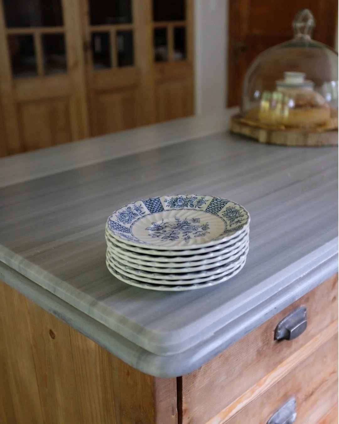 Myott Melody, set of eight side plates, 1982