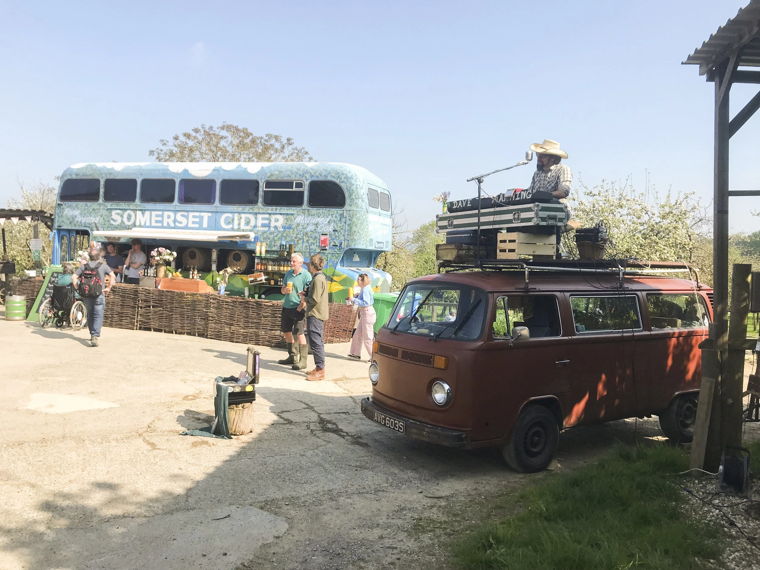 Cider Bus Saturday: Cider Week Celebration with live music.
