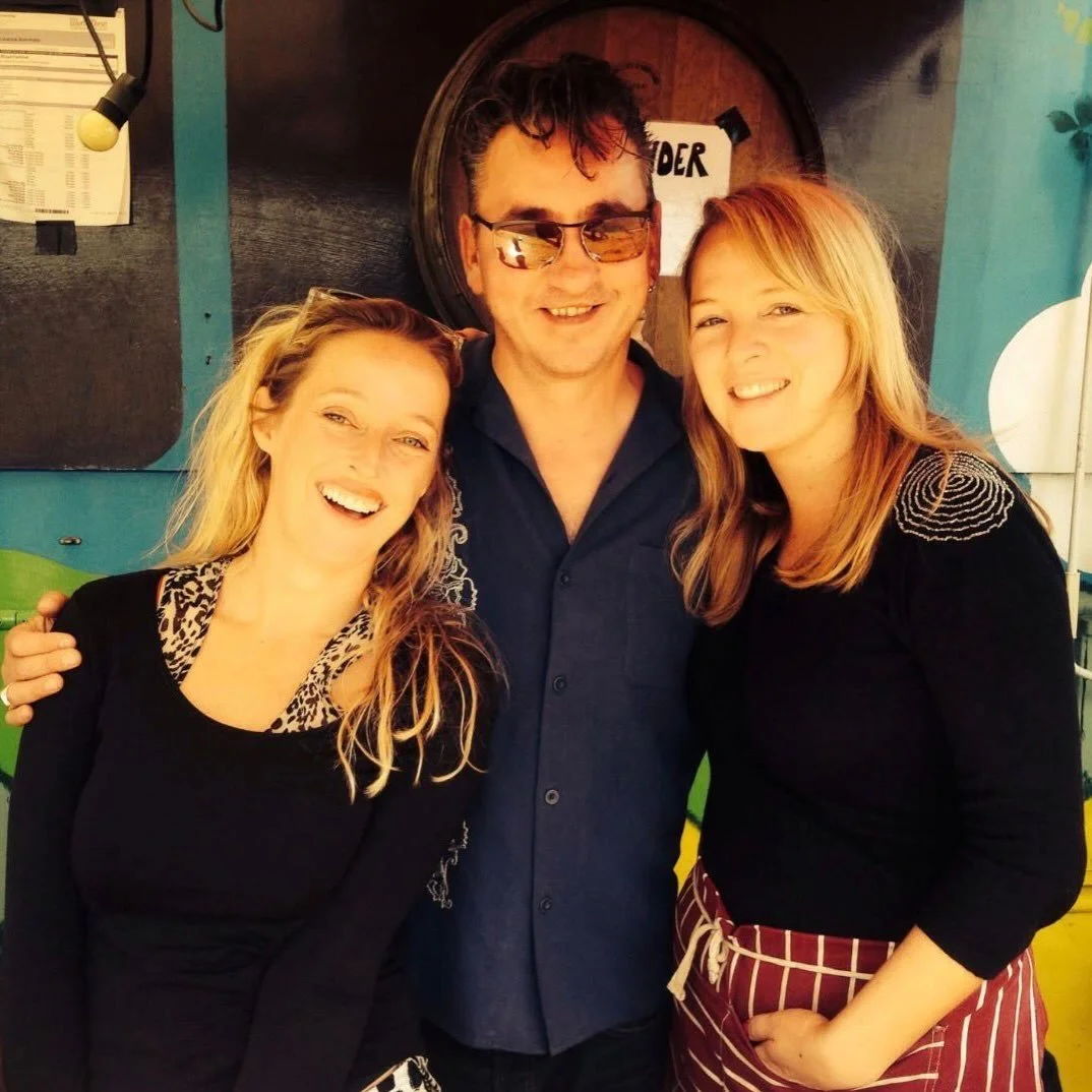 This week we are at the 20th ever End of The Road Festival for our 20th year here with @theciderbus. Here&rsquo;s a picture from the very first (or one of them) with the inimitable @richardhawley serving some pints. 🍻 how has it been 2 decades?!!! #