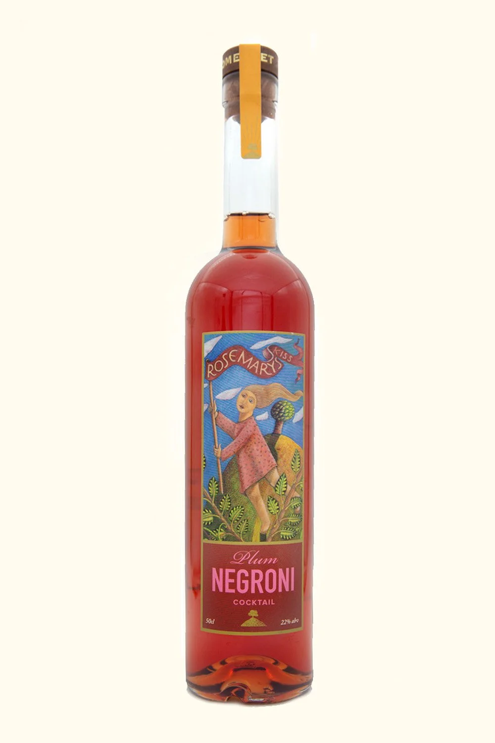Plum Negroni - Rosemary's Kiss
