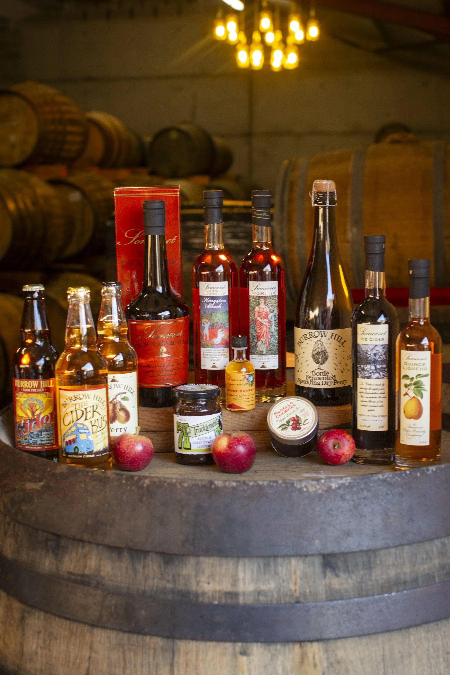 somerset cider brandy, burrow hill, cider, gifting, 12 days of christmas, quince liqueur, kingston black aperitif, somerset pomona, cheese board