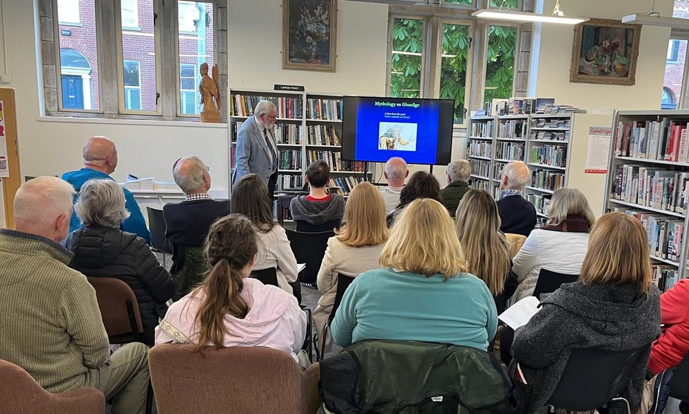 Full House for Garry Bannister’s Essential Irish Event at Bray Library ...