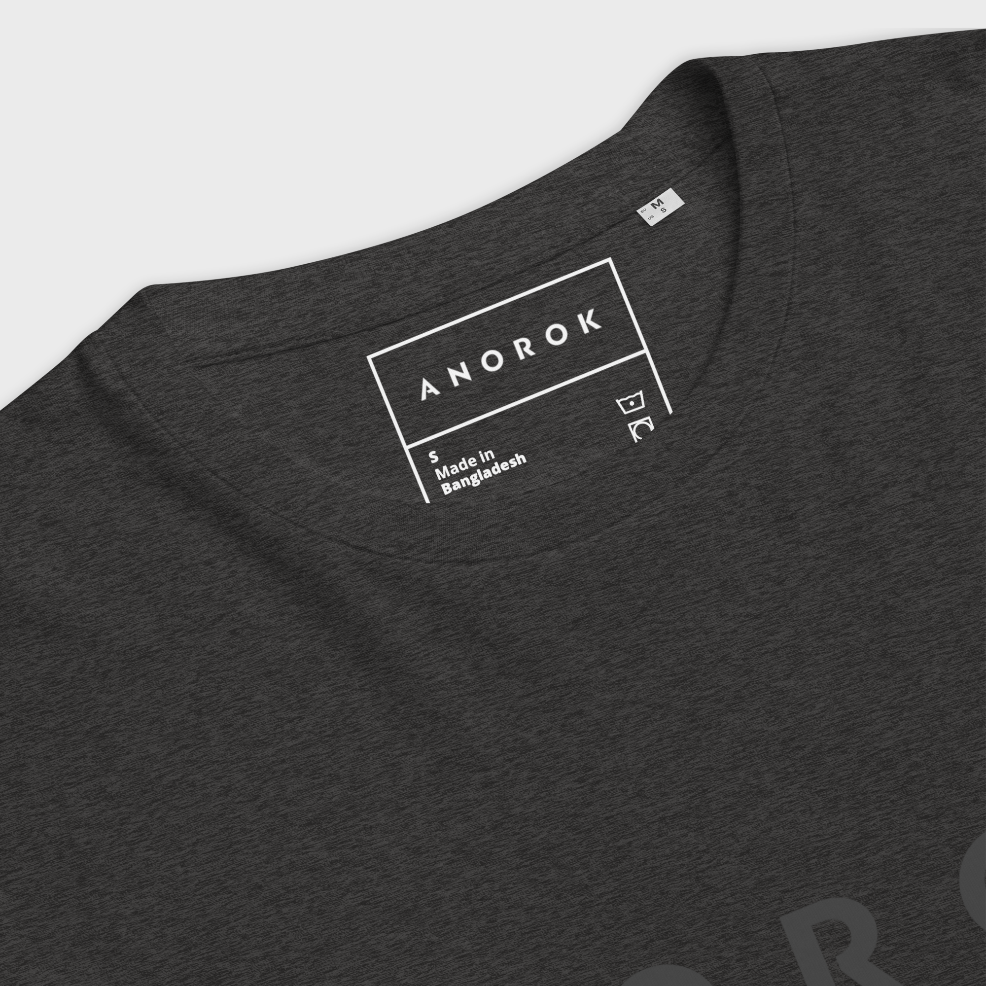 Anorok Organic Cotton Tee Heather Detail.png