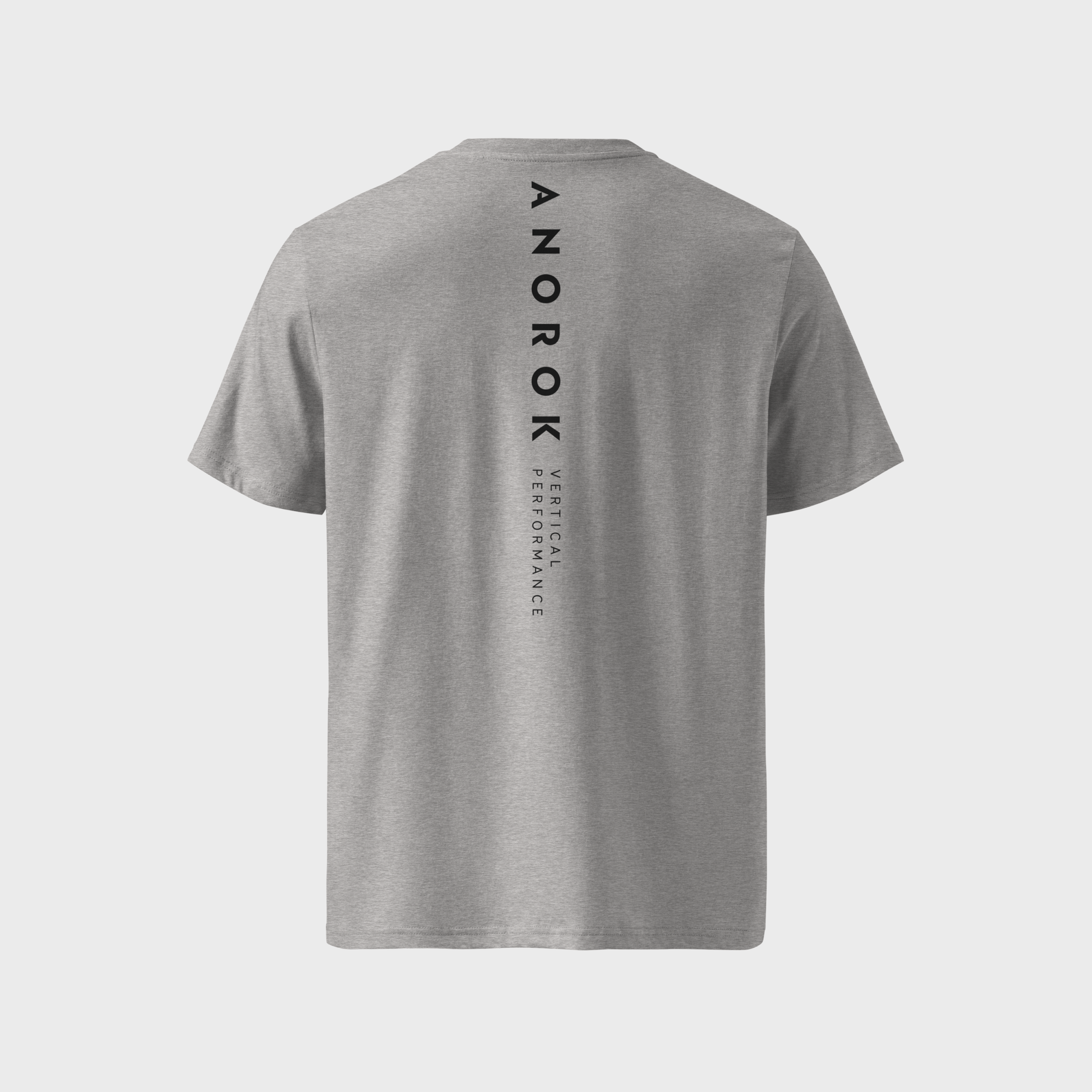 Anorok Organic Cotton Tee Grey Back.png