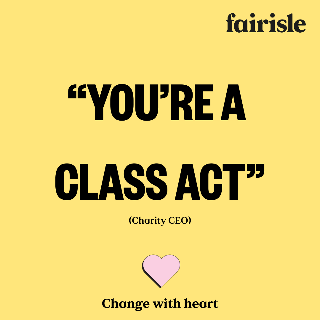 What a nice thing to say