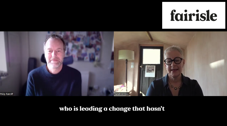 What would you say to someone who is leading change, but not changing?