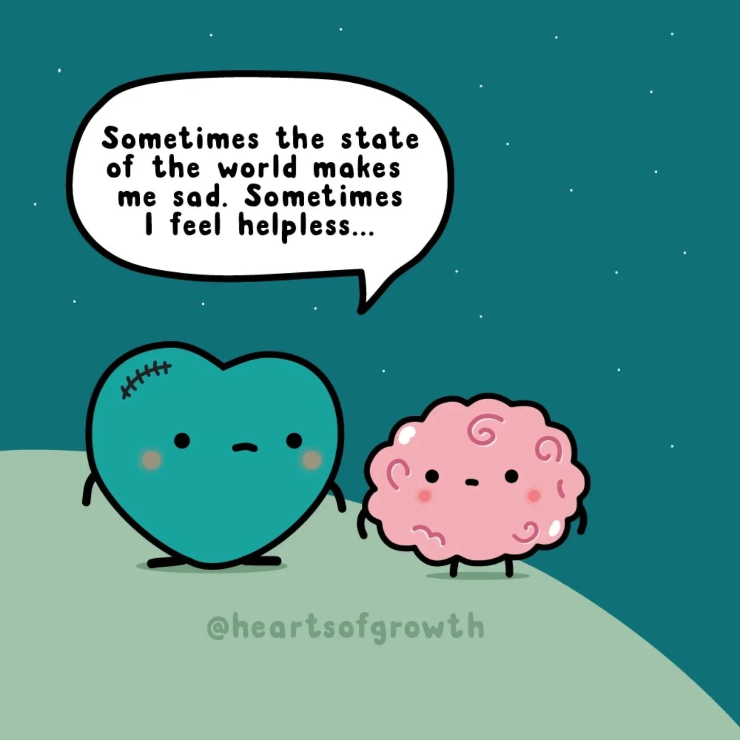 Never underestimate the power of human kindness ✨️

#mentalhealthawareness
#dailycomic  #illustrationdaily #comicseries&nbsp; #anxietyrelief
#ocdsupport