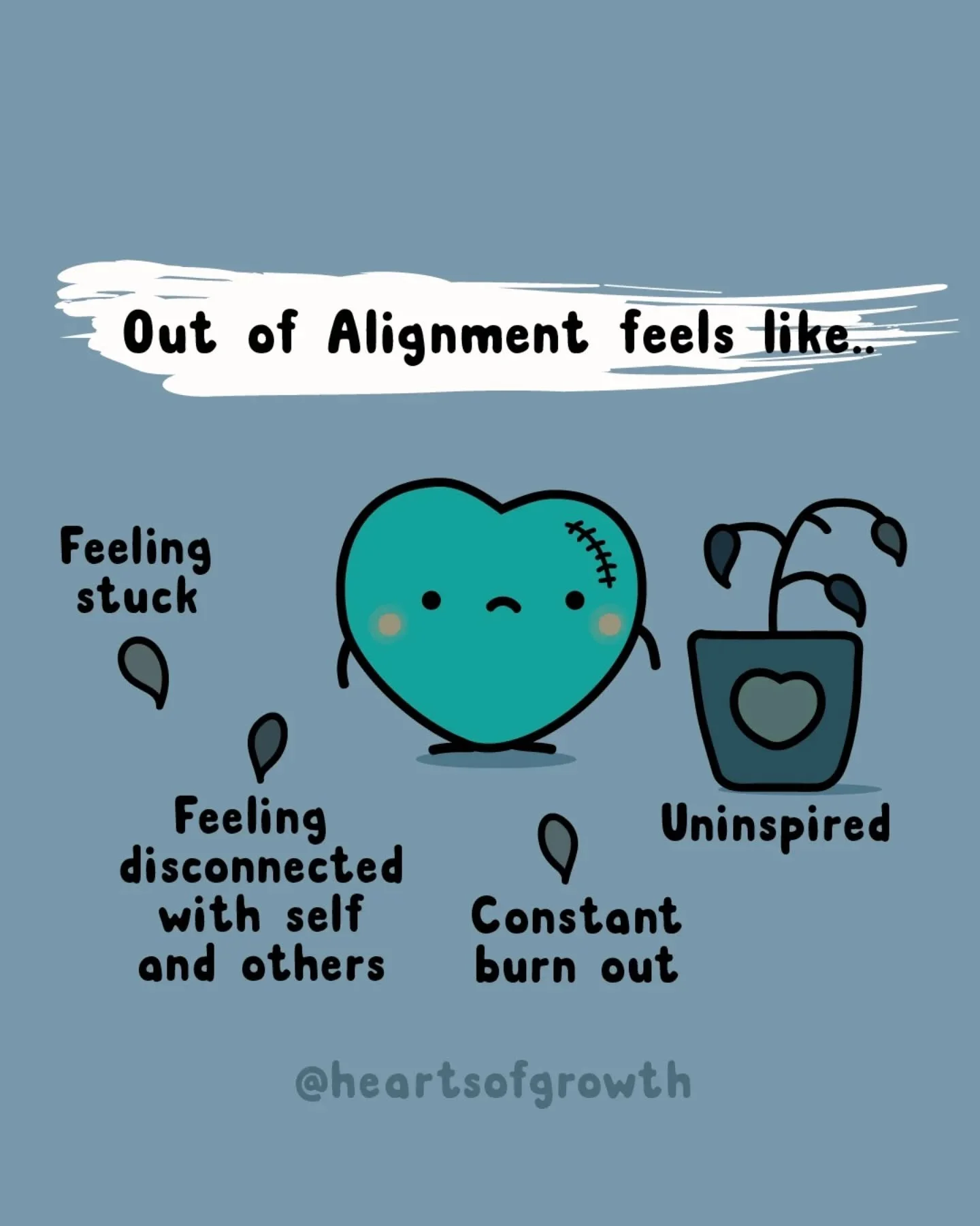 This one&rsquo;s a reminder that alignment isn&rsquo;t about being perfect or having everything figured out - it&rsquo;s about gently coming back, again and again, to what truly matters to you.

I&rsquo;ve had to remind myself of this a lot lately. A