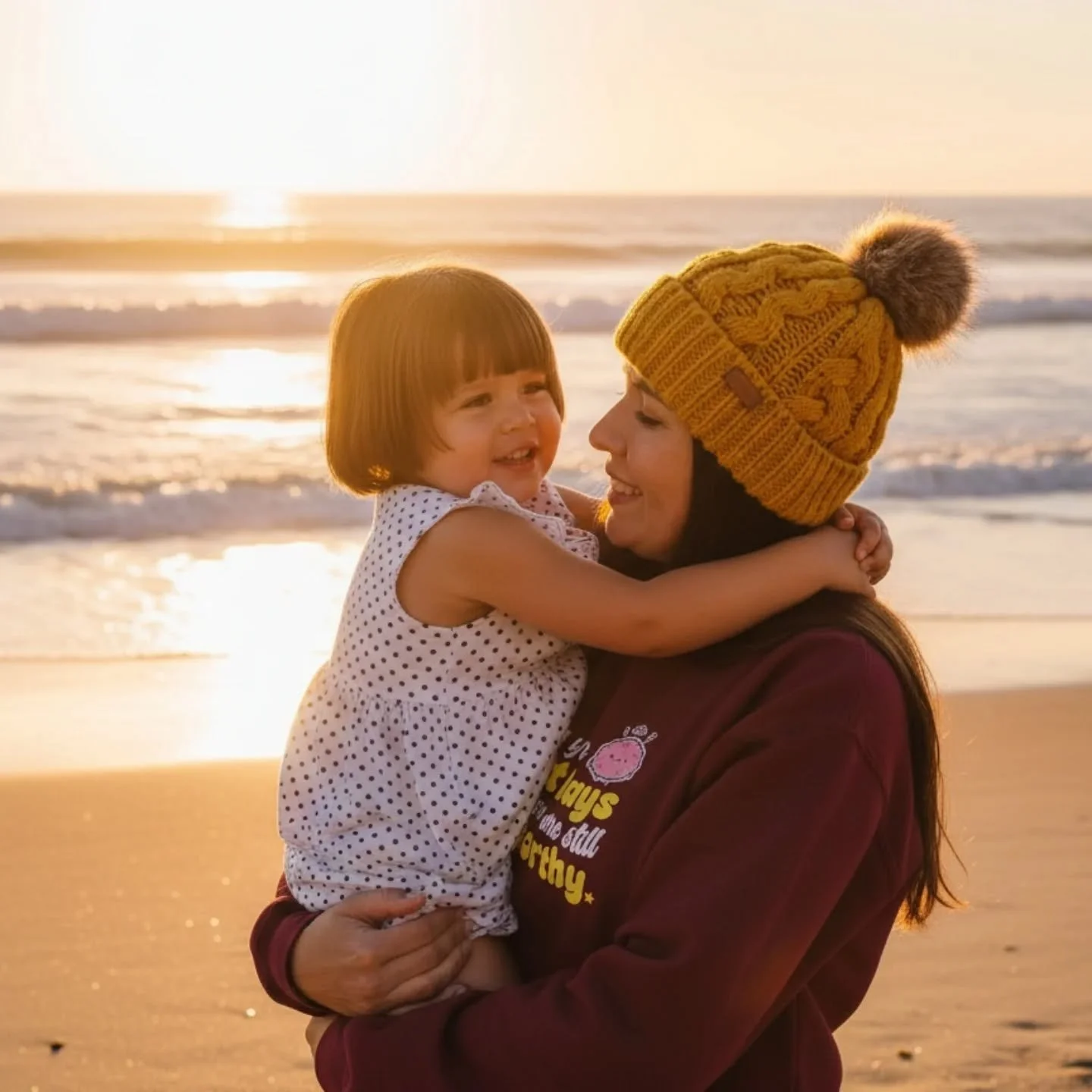 As someone who has been working on healing my inner child the last few years, I had to jump on this AI trend about hugging younger me which powerfully stood out to me and had me in tears..

Now more than ever, after losing my mom so suddenly, I feel 