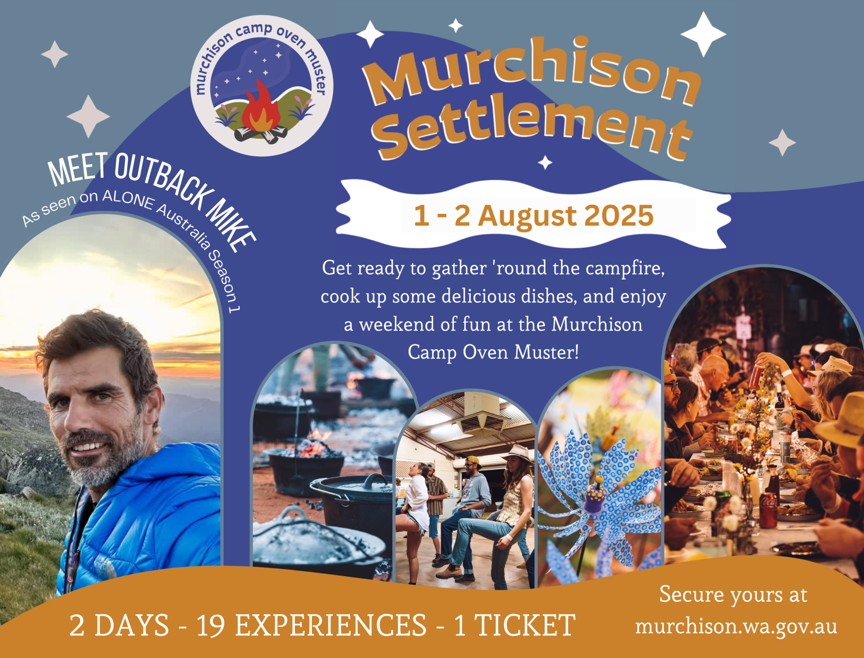 Murchison Camp Oven Muster