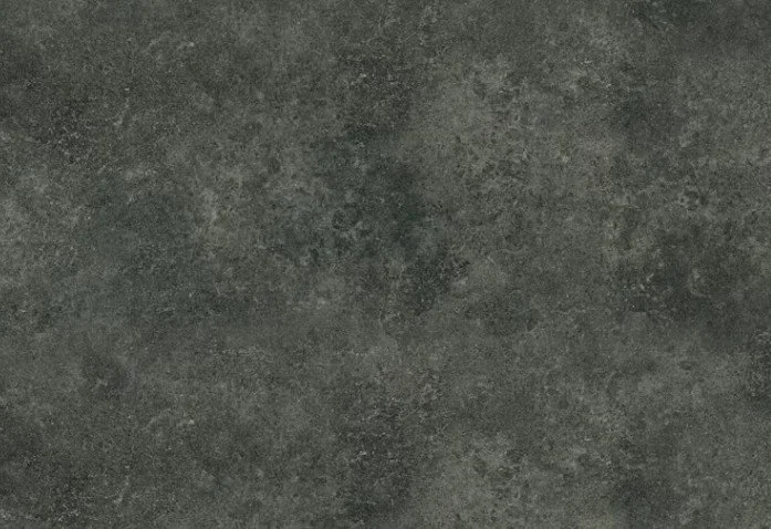 Een close-up van een grijze stenen werkblad.