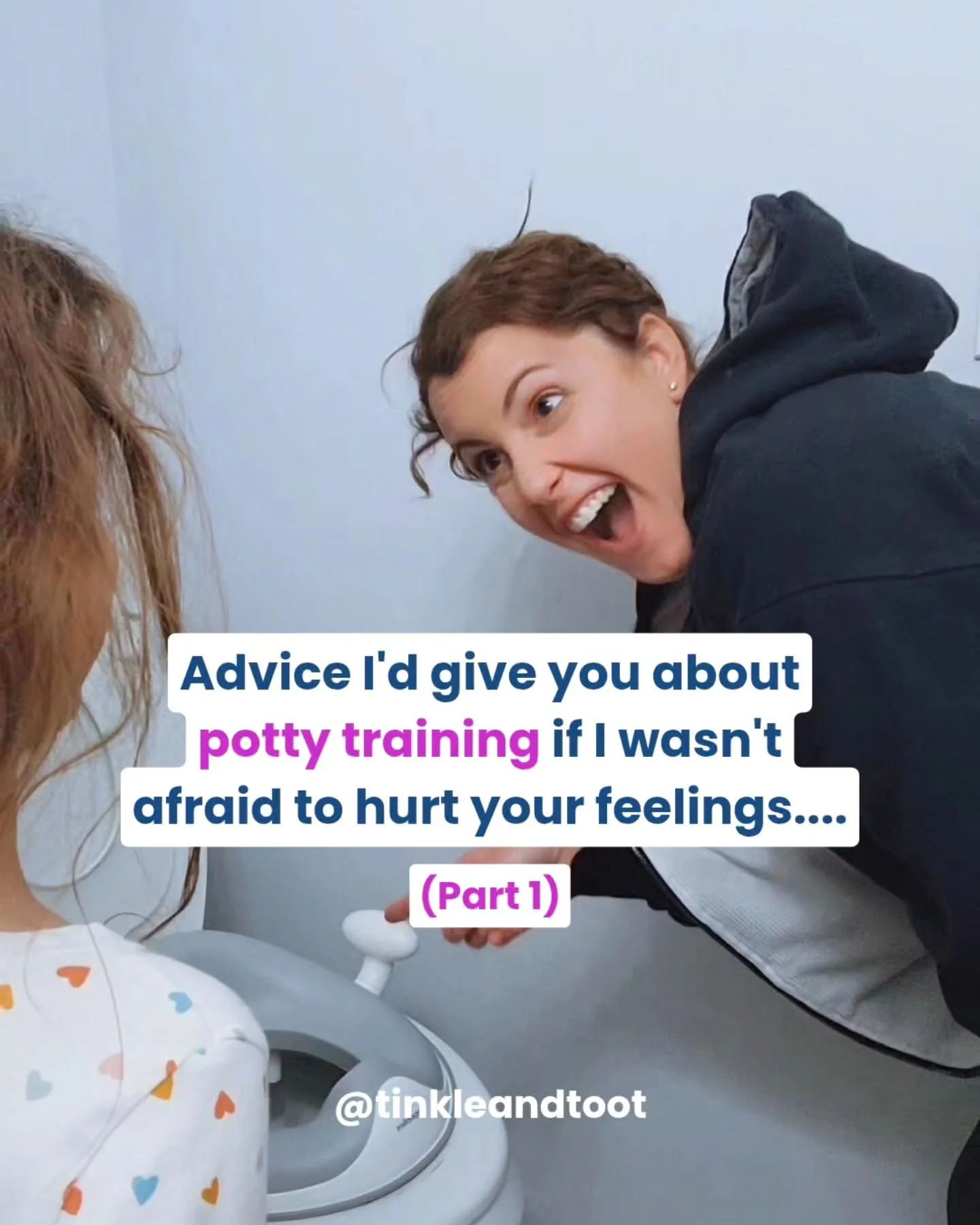 I KNOW YOU&rsquo;RE TRYING!! 😅🫶 

Potty training can be hard. I&rsquo;ll be the first to agree.

✨➡️ You&rsquo;re NOT doing anything wrong. 
You&rsquo;re trying your very best with the knowledge and resources you currently have.

But what if it cou