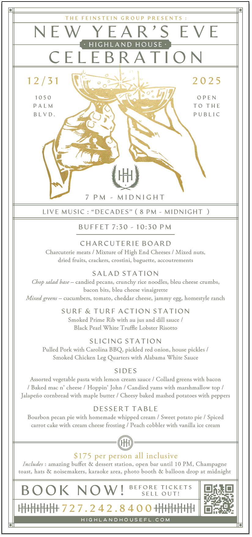 New Years Eve @ Highland House